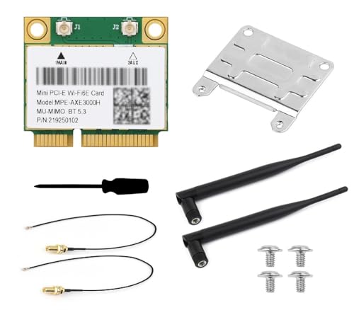 Wi-Fi 6 CX MiniPCIe AX210 NICAMKrbg gCoh Wi-Fi 6EA802.11AX WABluetooth 5.3ALinuxAWindows 10/11 ȂǂT|[gB