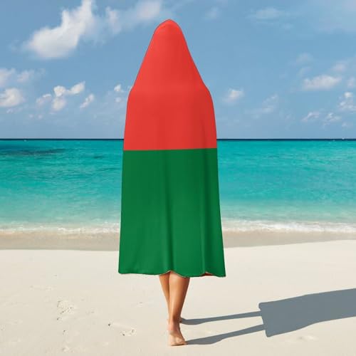 Couverture à capuche chaude et confortable grand format