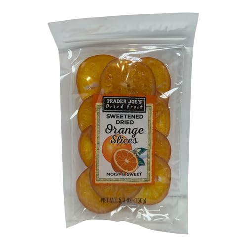 Trader Joe's Sweetened Dried Orange Slices, 5.3 oz
