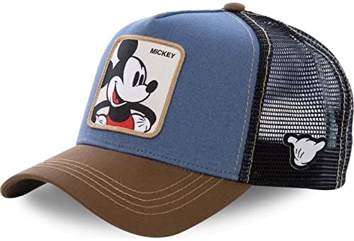 Gorra Trucker Unisex Ajustable Cartoon Mouse Azul miniatura 1