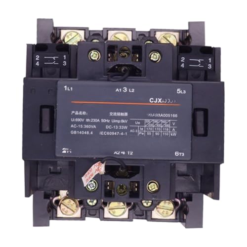 Contacteur AC NC3 CJX8-170 bobine 220V haute résistance thermique