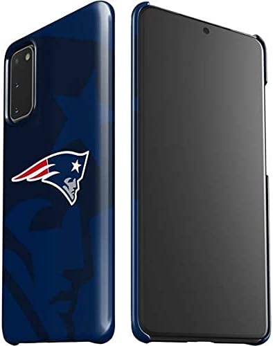 Skinit Lite Phone Case Compatible with Galaxy S20 - Officially Licensed NFL New England Patriots Double Vision Design