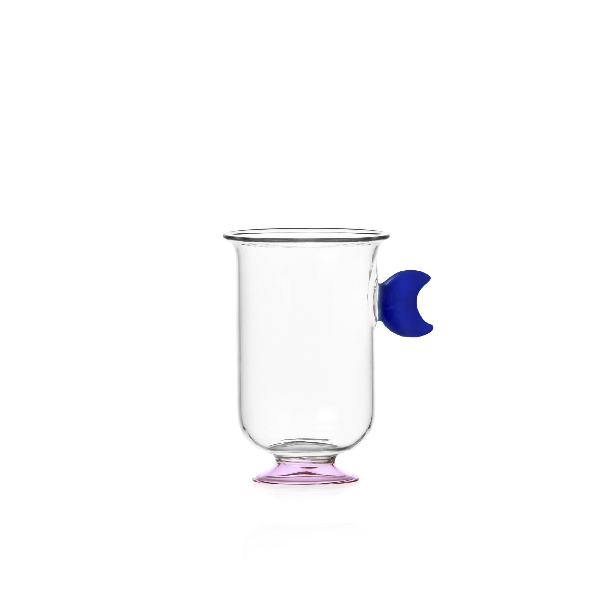 Verre borosilicate Ichendorf Milano Luna Lila, fait main d'exception