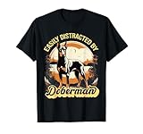 Photo Gallery costume doberman, proprietario di un cane pinscher, dog love maglietta Photo Gallery costume doberman, proprietario di un cane pinscher, dog love maglietta