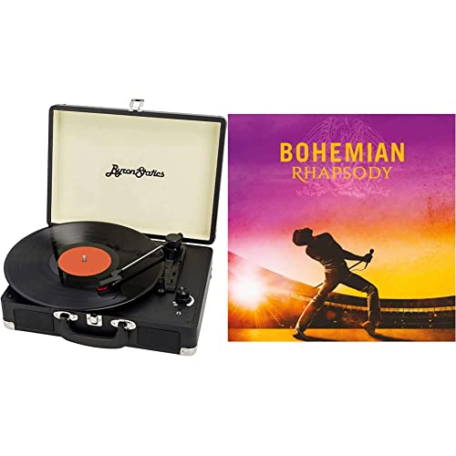 ByronStatics Record Player, Tourne-Disque à 3 Vitesses, Haut-parleurs stéréo intégrés, Aiguille de Remplacement, Prend… - Les Beatles, Paul McCartney, John Lennon, RIngo Starr, George Harrison ByronStatics Record Player, Tourne-Disque à 3 Vitesses, Haut-parleurs stéréo intégrés, Aiguille de Remplacement, Prend…