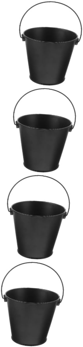 4pcs BBQ Oil Bucket for Grilling Compact Grease Collection Container for Outdoor Cooking Easy to Clean Drip Bucket Essential Grill Accessory