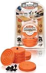 Slipstick CB700 Universal Bench Grippers with Non Slip Grip Surface, Orange