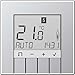 Produktbild Jung serie-ls  Universal serie-ls Thermostat mit Display Aluminium