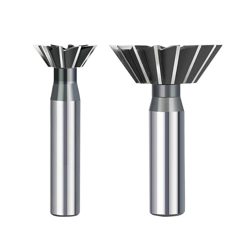 Fraise à queue d'aronde HSS 16mm outil de coupe CNC métaux - 5