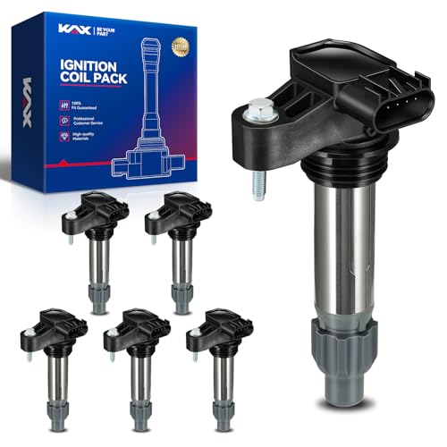 Image of KAX 6 Ignition Coils for Traverse, Enclave, Impala, Acadia, Camaro, SRX | Fits LaCrosse, CTS, Terrain, Equinox, XTS, ATS, Colorado, Canyon Replaces UF569