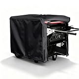 JKGBUK Couverture du Générateur per Pramac ES 5000 ES 8000 AVR, Tessuto Oxford Impermeabile con Orlo Elastico e Cinghie Antivento