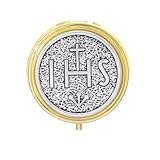 Compact et portable : léger et conçu pour une manipulation facile, le calice de communion catholique est parfait pour une utilisation en déplacement, vous permettant de transporter votre hôte de communion partout où vous en avez besoin.