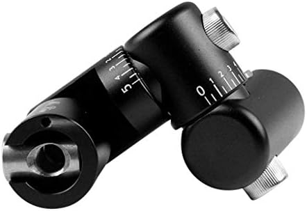 Ace Hunter Black Archery Single Side Adjustable V-bar Quick Disconnect Mount Adjustable Bow Rod Stabilizer