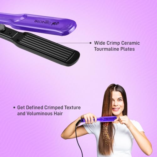 IKONIC CRIMP STYLE HAIR CRIMPER,Purple Price History