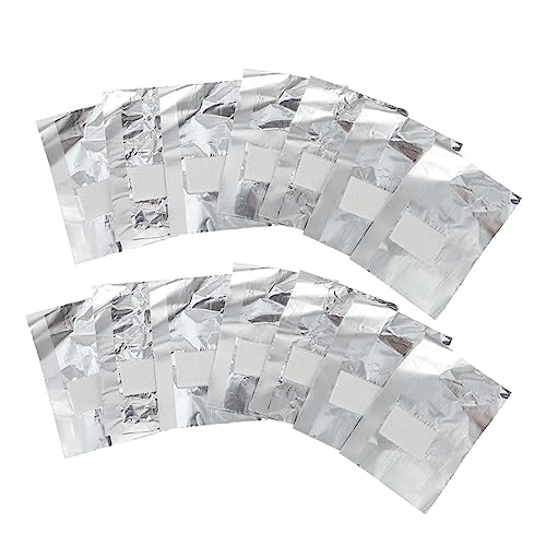 Beatifufu 150pcs Gel Polish Remover Wraps Soak off Gel Nail Art Foil - Nail Tin Foil