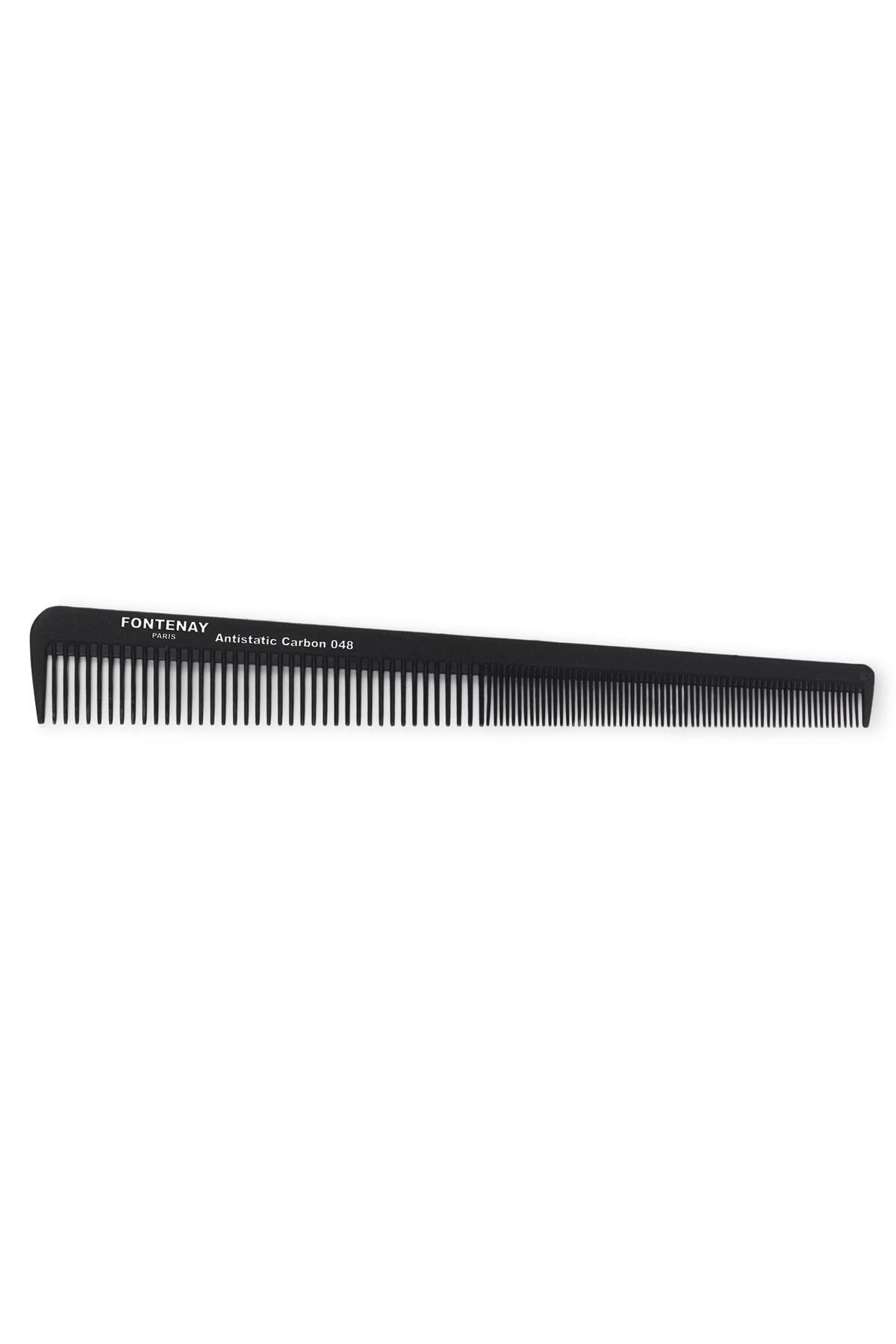Fontenay Profesyonel Antistatic Carbon Tarak 048 Siyah