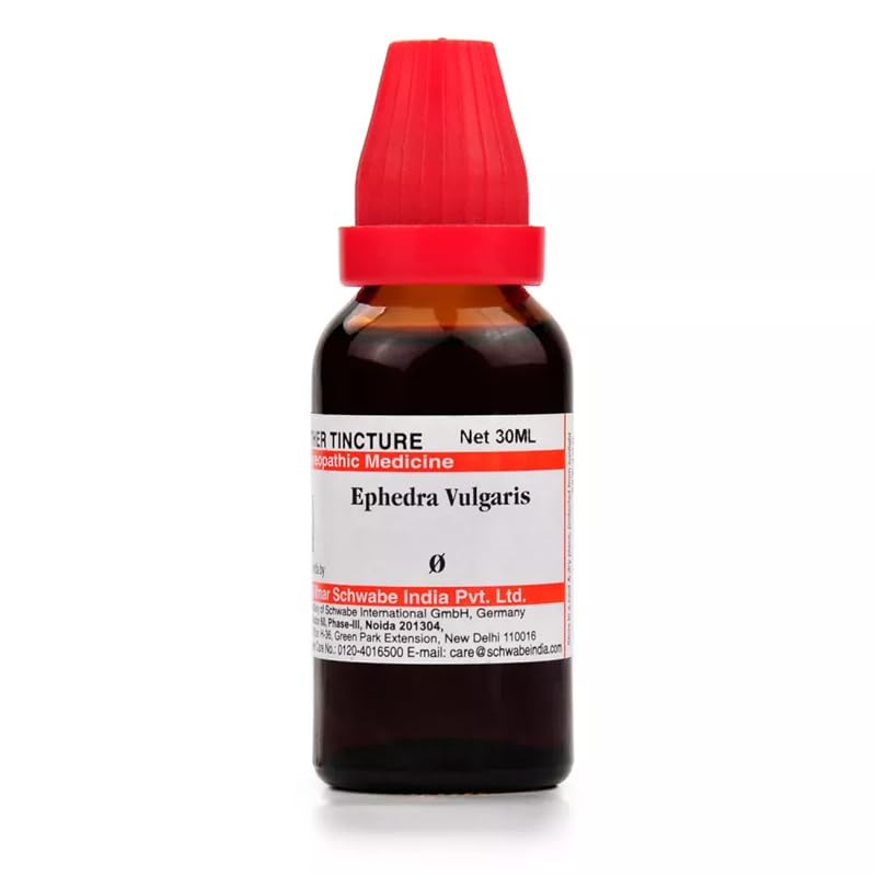 Willmar Schwabe India Homeoptica Ephedra Vulgaris Madre Tintura 1X (Q) (1.0 fl oz) - SPJ