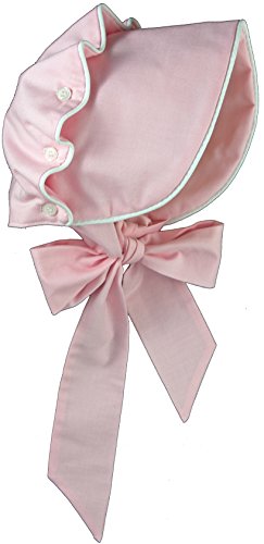 Brooke's Treehouse Baby Girls' Magnolia Bonnet 6 Month Pink