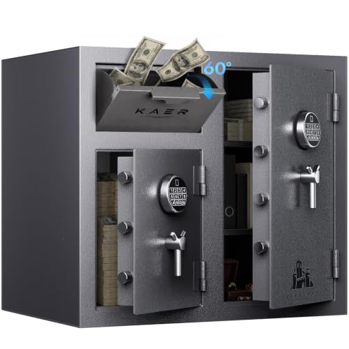 KAER 10.2 CuFt Double Door Drop Safe