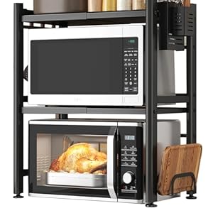 Generisch Verstellbares 3-stöckiges Mikrowellenregal