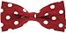 Tok Tok Designs® Handmade Men Bow Ties - B123 (Burgundy Color)