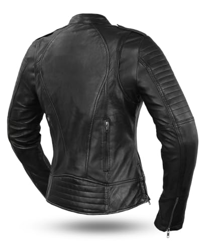 First Mfg Co Biker Leather Jacket