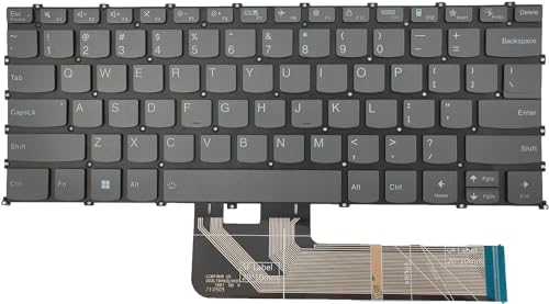 Image of Laptop Keyboard Compatible for Lenovo Flex 5-14ARE05 Flex 5-14IIL05 Flex 5-14ITL05 Flex 5-14ALC0 5-14ITL05 ideaPad 5-14IIL05 US Layout Backlight (Without Backlite)