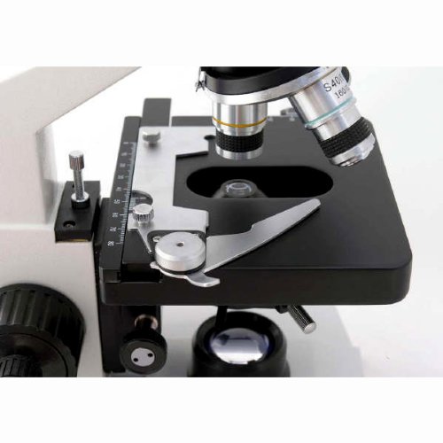 Amscope M220B-E Digital Monocular Compound Microscope, Wf10X And Wf20X Eyepieces, 40X-800X Magnification, Tungsten Illumination, Brightfield, 1.25 Na Abbe Condenser, Coaxial Coarse And Fine Focus, Mechanical Stage, 110V, Includes 0.3Mp Camera And Software #TOP4