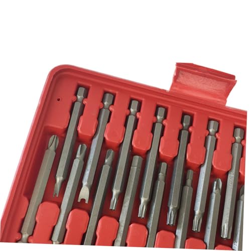 Ensemble d'embouts de tournevis multi-spécifications Luxshiny en métal solide - 6