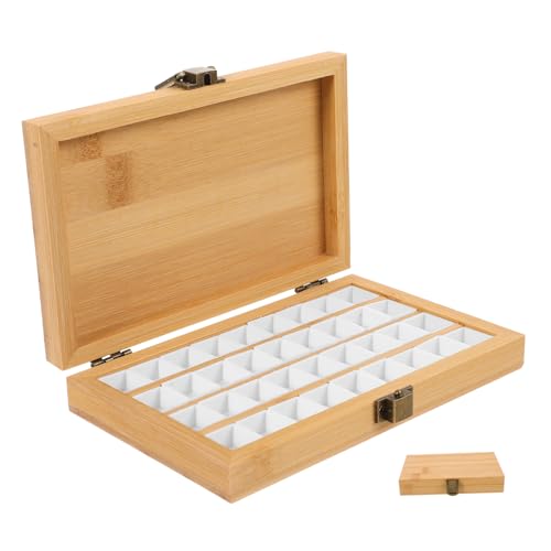 ARTIBETTER Mixing Box for Artists Water Coloring Paint Case Paint Box Pigment Tray 36 Slots Boys and Girls Pigment Holder