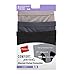Hanes Women's Fresh & Dry Light and Moderate Period 3-Pack Boyshort Underwear, Multiple Options Available, Beige,Gray and Black, 6