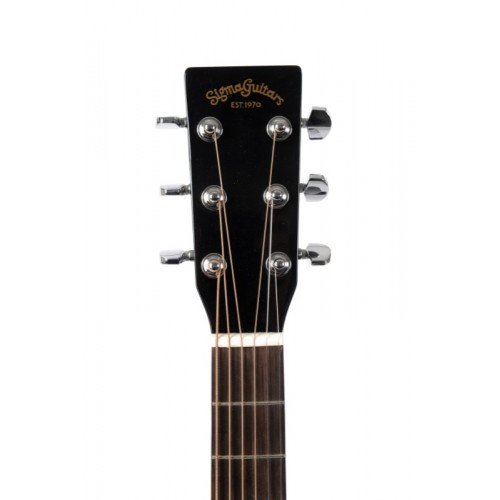 Guitares électro acoustiques SIGMA DMC1STEB BLACK Folk électro - Les Beatles, Paul McCartney, John Lennon, RIngo Starr, George Harrison Guitares électro acoustiques SIGMA DMC1STEB BLACK Folk électro – Image 4