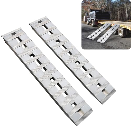 Rampas de aluminio para remolque 2-pack 60x12 pulg 6000lb