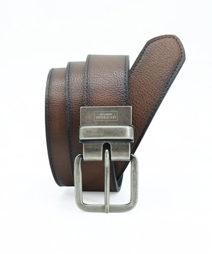 Image of Levi Strauss Signature - Premium Leather Reversible Belt for Men for Jeans, Work, Dress & Casual pants | Cinturon Para Hombre