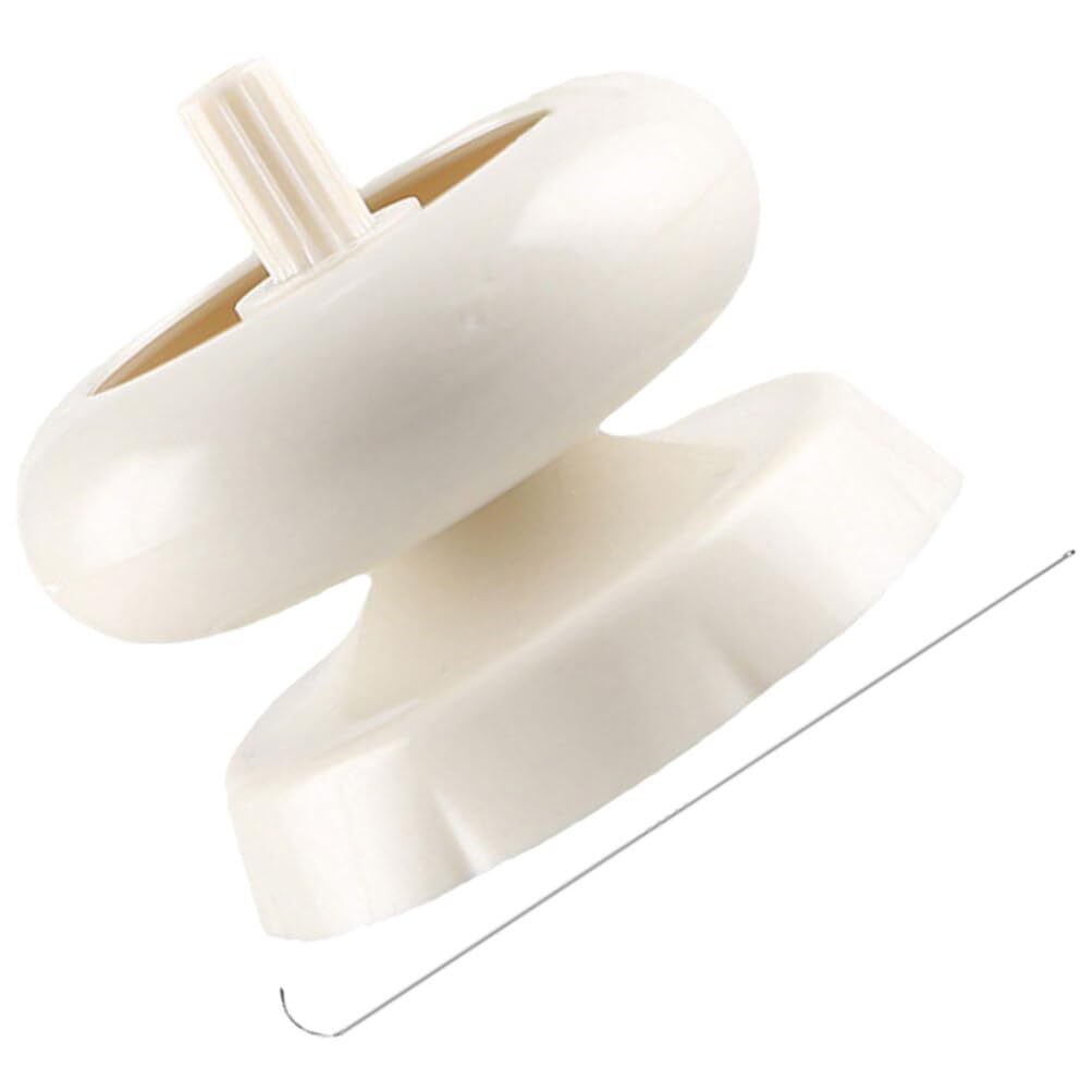 HOTBEST Bead Spinner With Beading Needle Manual Clay Beads Spinner Bowl Fast Beading Bowl Loader Kit Portable Spin Bead Loader DIY Making Bead Spinner For DIY Crafts Bracelet Jewelry