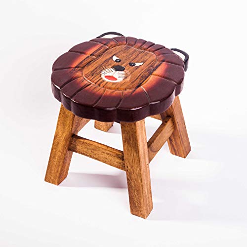 Chaise pour enfant avec lion FairEntry pour créer un coin jeu en bois