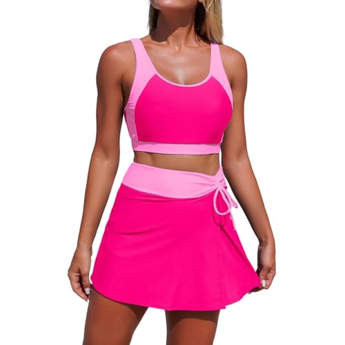 Tankini coupe ample imprimé léopard pour assumer vos courbes et rayonner cet été
