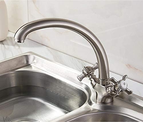 Robinet d'évier de cuisine orientable pour simplifier la vaisselle