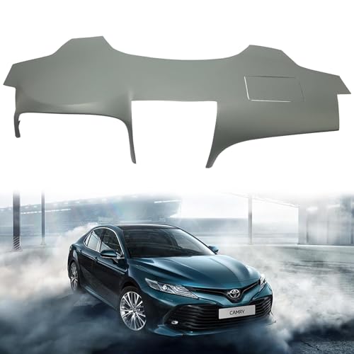Kojem Dashboard Cap Cover Compatible with 2007-2011 Toyota Camry Gray Dashboard Cap Replacement ABS Plastic