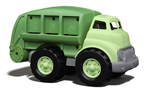 Flash Deals - 60% OFF Green Toys Recycling Truck, Green FFP - Pretend Play, Motor Skills, Kids Toy Vehicle. No BPA, phthalates, PVC. Dishwasher Safe, Recycled Plastic, Made in USA.