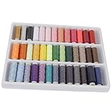 LyonsBlue 39 Assorted Color 200 Yards Per Unit Polyester Sewing Thread Spool Set