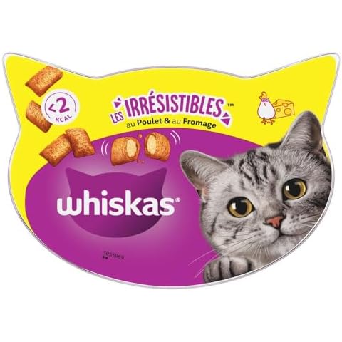 WHISKAS LES IRRÉSISTIBLES - Friandises au Poulet & au Fromage Cover