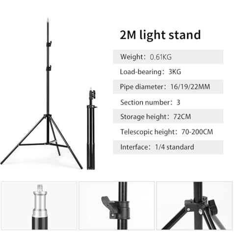 Image of GiftMax RL-11 11inch LED Video Soft Light Panel, 35W for Studio Photography | Video Recording | Conference | YouTube,2700K-5700K CRI95+ | with Remote Control with 7ft Tripod Stand