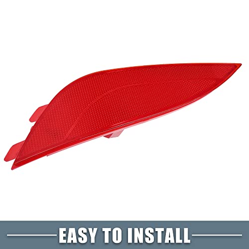 Image of Rear Bumper Reflector Light 92405-2S100 for Hyundai Tucson 2010-2015 Left Right Side Red 1 Pair