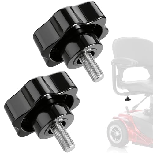 YIBEICO Replacement Arm Adjustment Knobs for Vive 4 Wheel Mobility Scooter