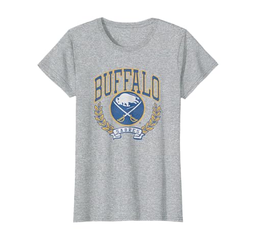 Buffalo Sabres Vintage Victory Gray Officially Licensed T-Shirt