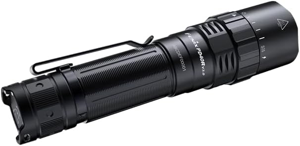 Miniatura 8 de EdisonBright Fenix PD40R V3 3000 Lumen Operado por interruptor giratorio, haz de 1,640.4 ft, linterna LED recargable USB-C, con funda de transporte