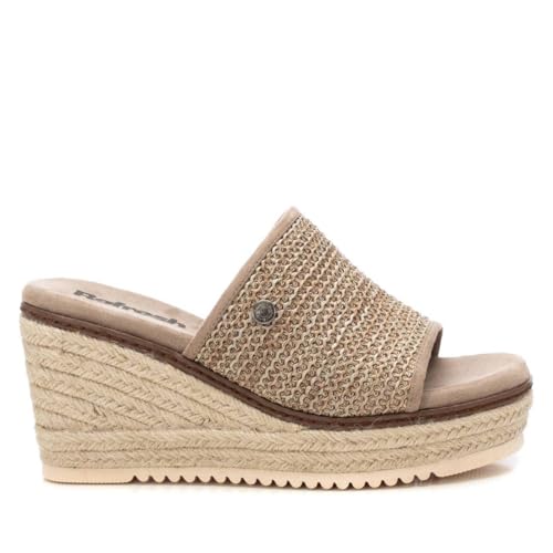 REFRESH - Sandalen Damen Taupe - Bequeme und vielseitige Schuhe - Casual Mode - Modell 17264904 (Größe 37)