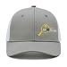 MINYJHZ Pickleball Hat, Embroidered Snapback Trucker Baseball Cap, Pickleball Gifts for Women Men Grey