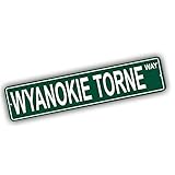 New Jersey Mountains Pick Your Mountain Compatible/Replacement for Wyanokie Torne United States Mountain Aluminum Metal Tin Street Sign Style Home Decor For Man Cave Poker Tavern Game Room